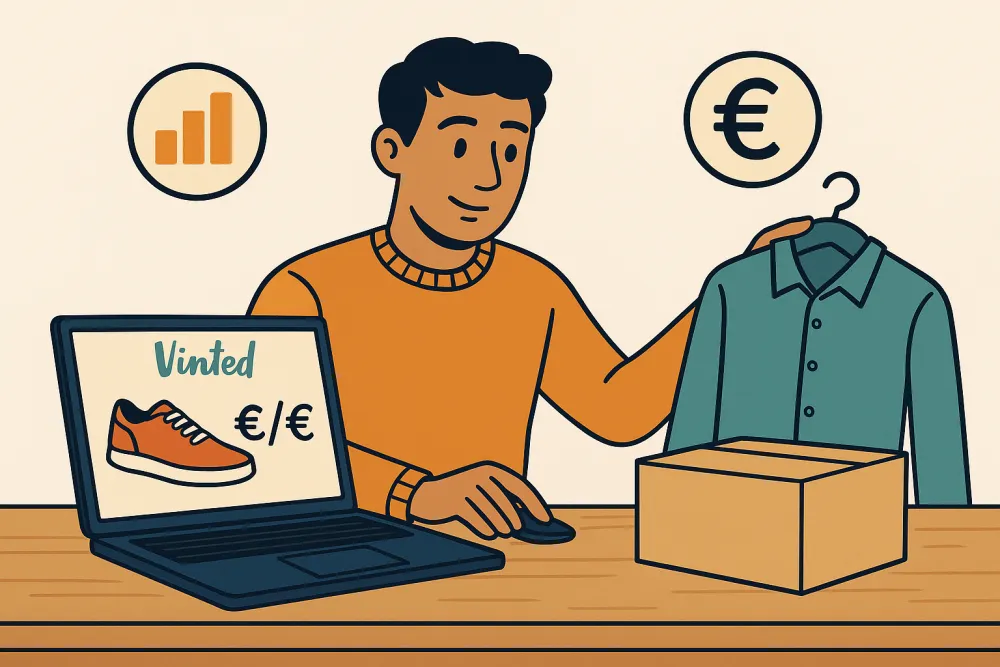 Vignette pour Achat et revente sur Vinted, c'est intéressant ? Mon bilan après plusieurs mois