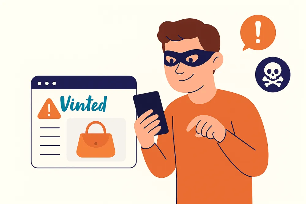 Vignette pour Arnaques sur Vinted : faux support, fausses annonces et autres pièges