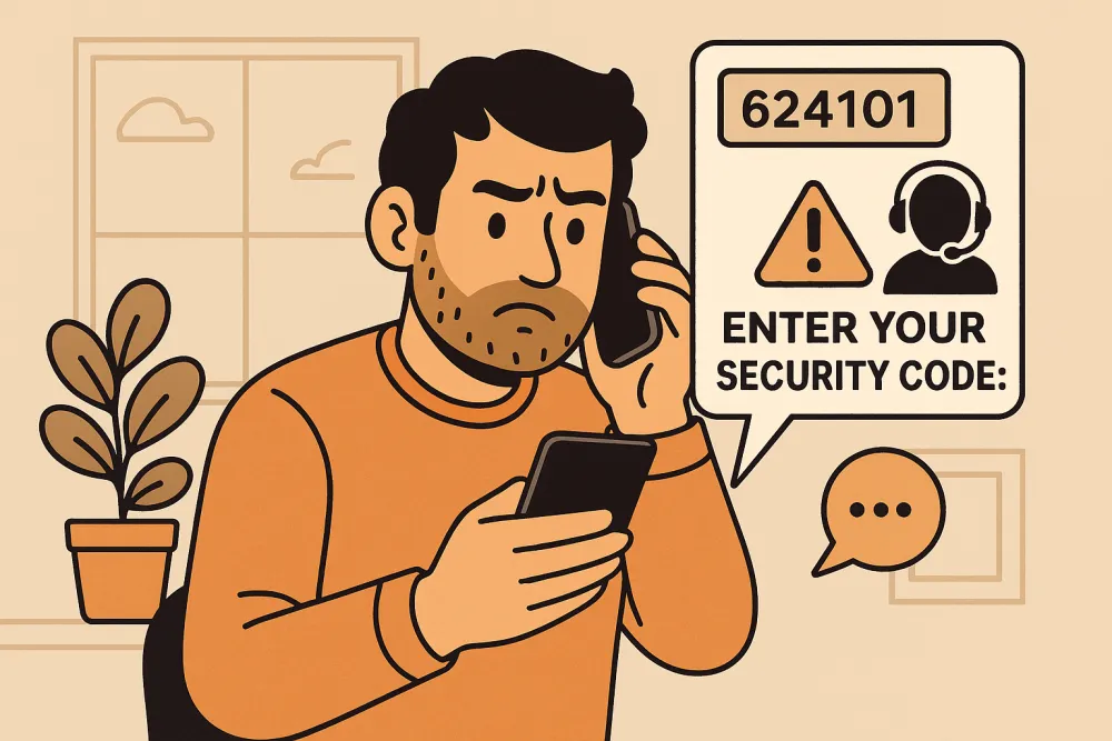 Vignette pour Le message parfait qui voulait mon code de sécurité